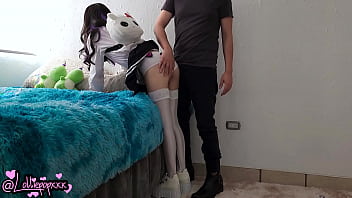 beautiful girl groped in a bus