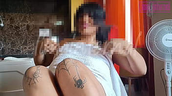 mompov busty cuban milf does first porn