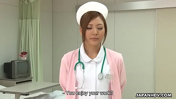 mentally disabled guy gets handjob from nurse
