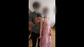 nude girl walking